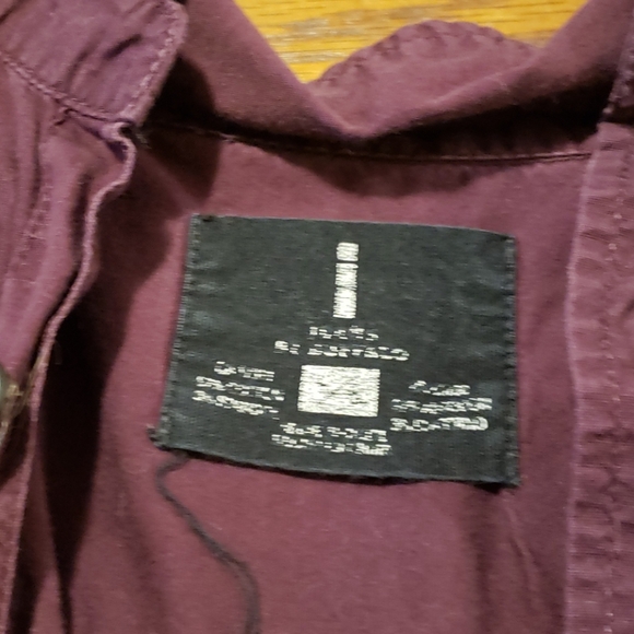 Red button down - Picture 2 of 2